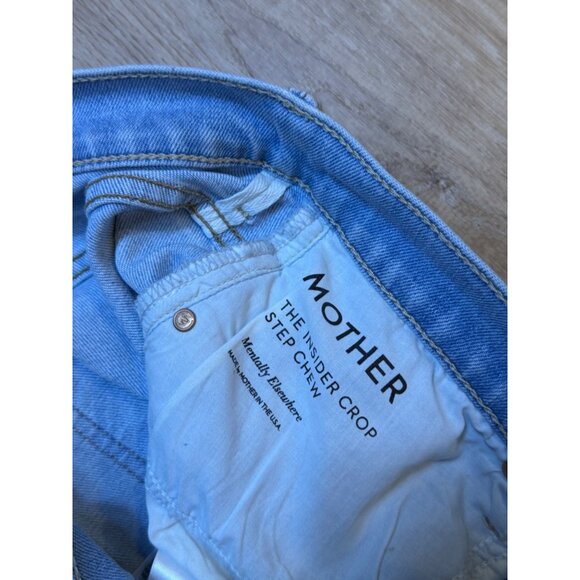 Mother The Insider Crop Step Chew Mentally Elsewhere Size 28 - Picture 5 of 13
